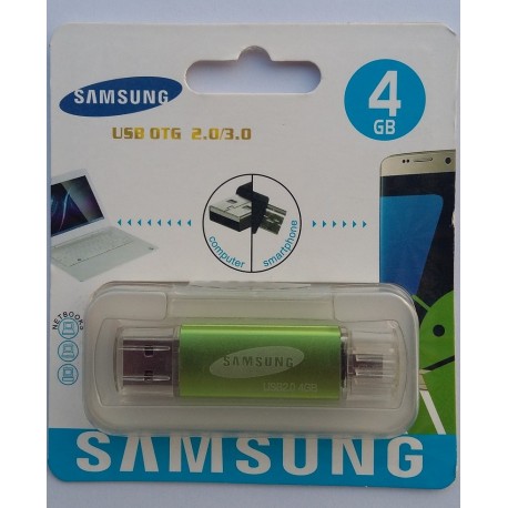 4GB USB Flash Drive with OTG Support 8600 Jack SAMSUNG