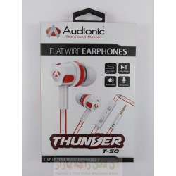 Audionic Flat Wire Thunder Hands Free T50