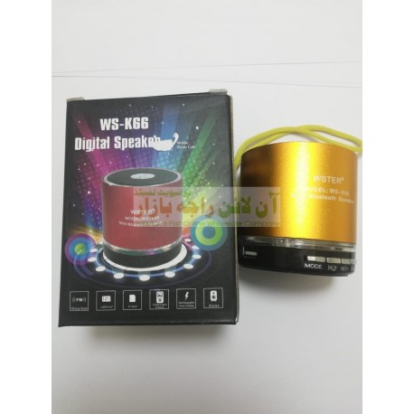 Bluetooth Digital Speaker and MP3 Player WS-K66