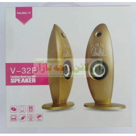 New Style Thunder Sound V-32F Fashion Desktop Tower Speakers