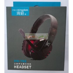 Micro Kingdom Mic Supported Headphone MK-782 Heavy Sound with Noise Canceling