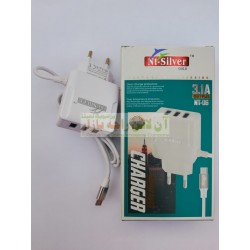 NT Silver 3.1A Charger Micro 8600 NT-06