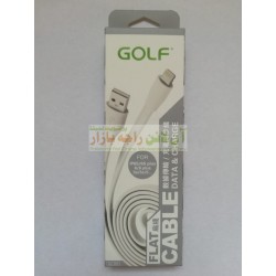 Golf Flat Skin Quick Charging Data Cable for iPhone