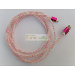 Soft & Flexible 2 Meter Jelly Data Cable for iPhone