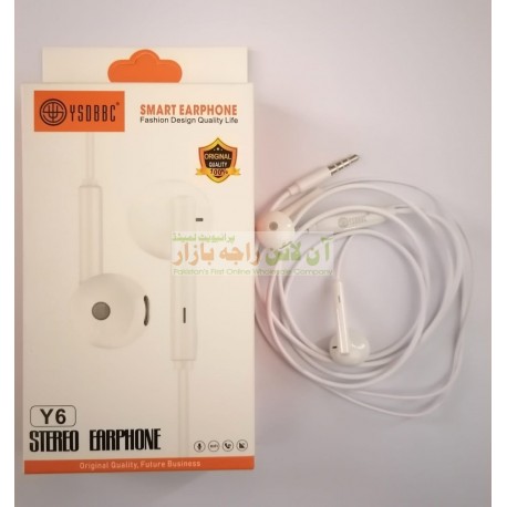 YSDBBC Stereo Sound Universal Hands Free Y-6