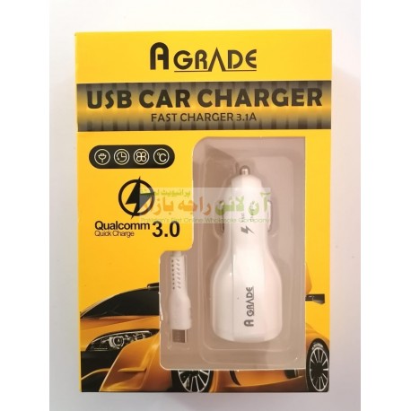 A-Grade Dual USB Fast Car Charger 8600 3.1A