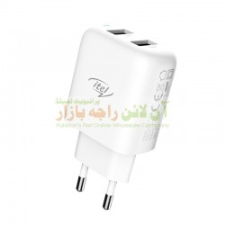 itel Original Dual USB 2.4A Fast Charger ICE-41