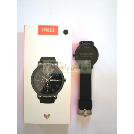 Smart Watch Metal Bluetooth Heart Rate Monitor Band Music Control Full Screen HW21