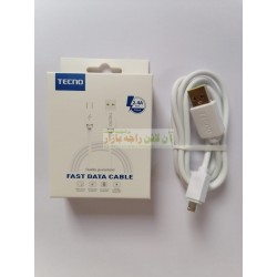 Tecno Branded Stable Charging Data Cable Micro 8600