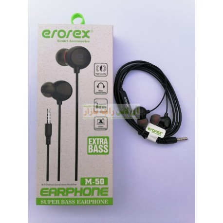 Erorex Pretty Look Extra Bass Earphone M-50