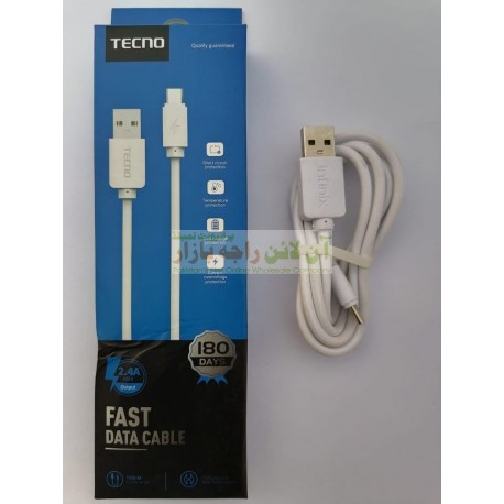 Tecno Branded Heavy Duty Data Cable Micro 8600