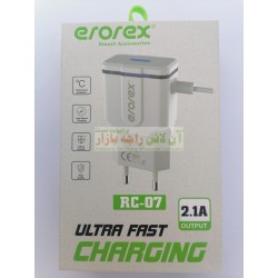 Erorex Ultra Smart 2.1A Micro 8600 Charger RC-07