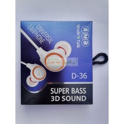 AMB Superior 3D Sound D-36 Hands Free