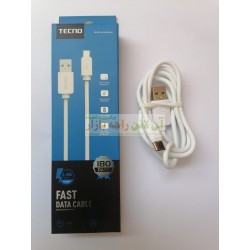 Tecno Branded Heavy Duty Data Cable Type C