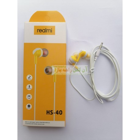 Realmi Curved Head Super Bass Stereo Hands Free HS-40